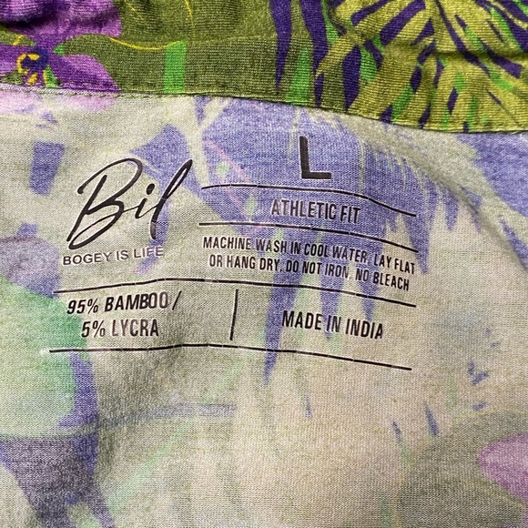 Mens Bogey Is Life Colorful Golf Polo - Picture 4 of 5